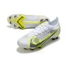 Nike Mercurial Vapor XIV Elite FG Plata Safari Blanco Negro Plata Neon